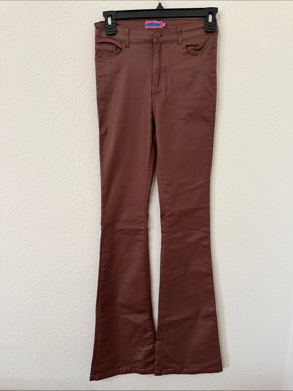 Edikted Kids Brown Flare Jeans